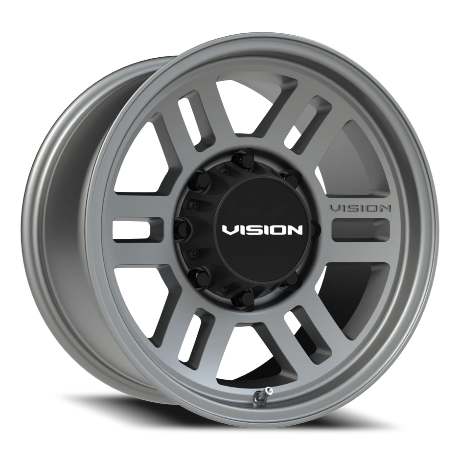Vision Manx2 Overland 16x8 8x165.1 0mm Satin Grey : 355-6881SG0