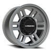 Vision Manx2 Overland 16x8 8x165.1 0mm Satin Grey : 355-6881SG0