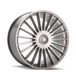TOUREN TR10 3610 SATIN SILVER/MACHINED 24X10 6-135/6-139.7 25MM 87.1MM