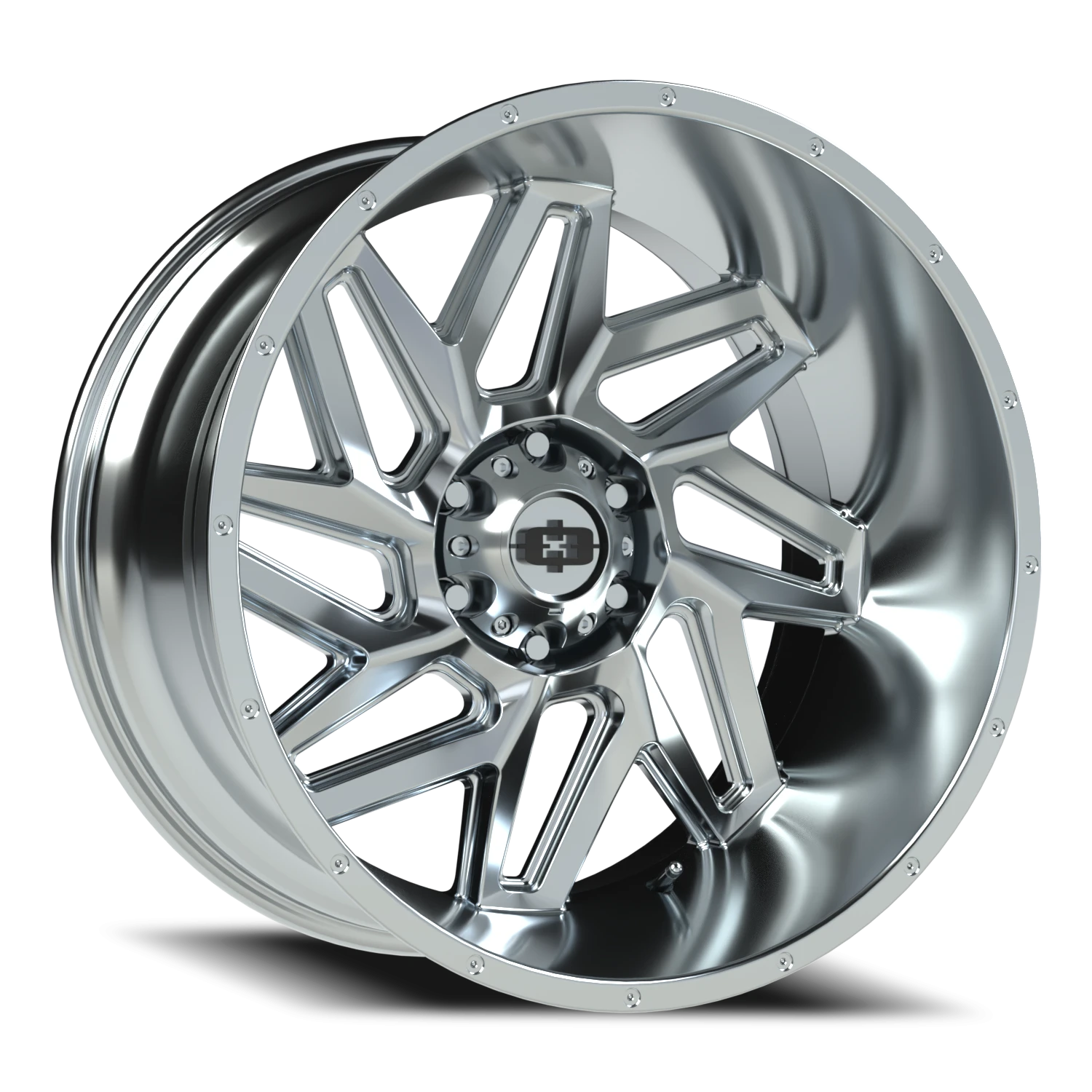 Vision Spyder 20x10 6x139.7 -25mm Chrome : 361-20083C-25
