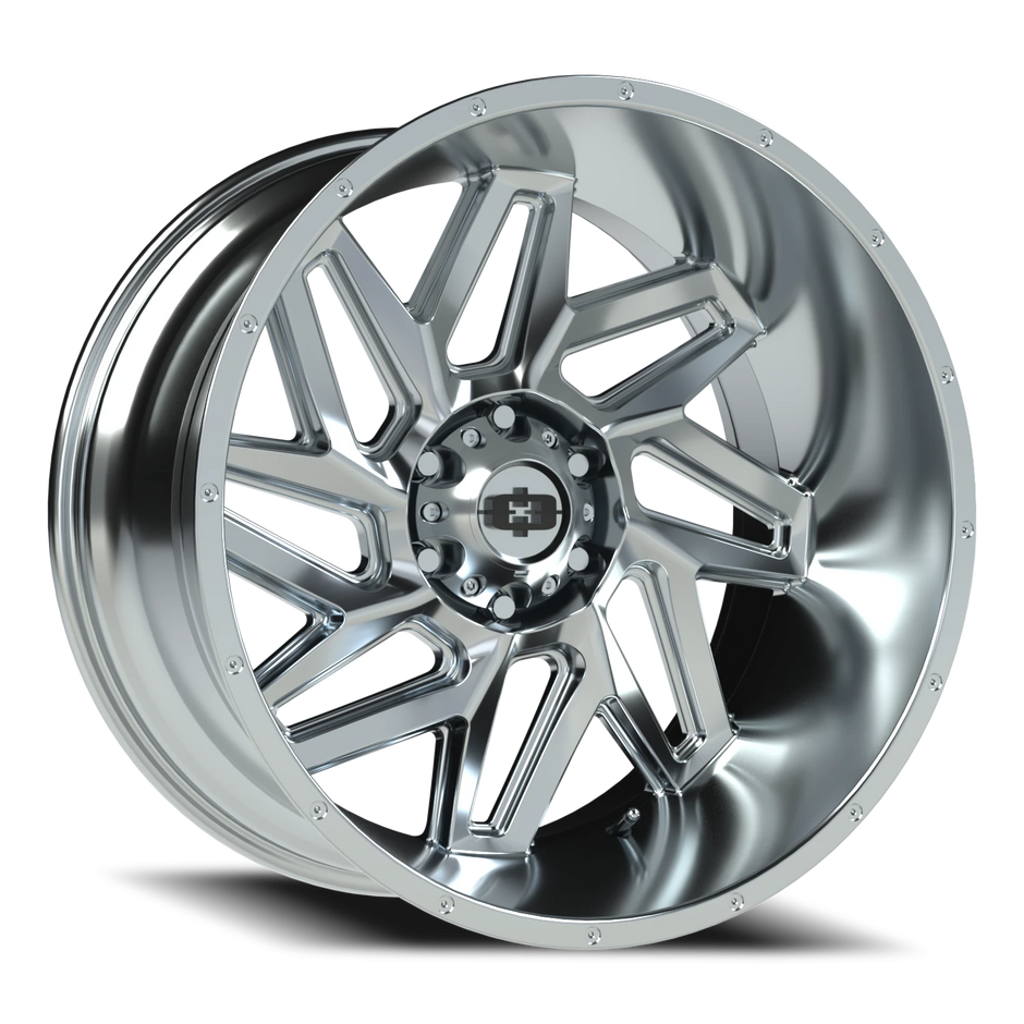 Vision Spyder 20x10 6x139.7 -25mm Chrome : 361-20083C-25