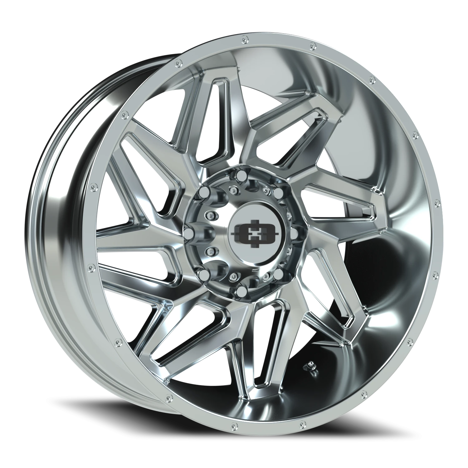 Vision Spyder 20x10 8x165.1 -25mm Chrome : 361-20081C-25