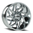 Vision Spyder 20x10 8x165.1 -25mm Chrome : 361-20081C-25