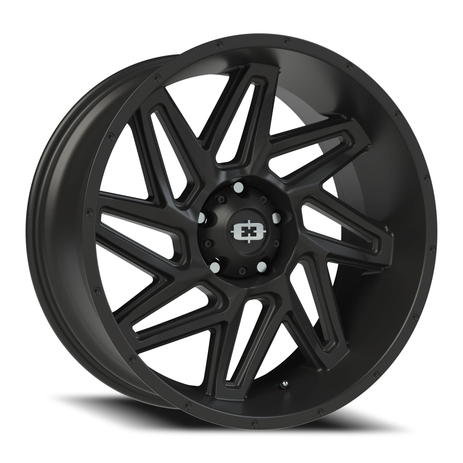 Vision Spyder 20x9 5x127 10mm Satin Black : 361-2973SB10