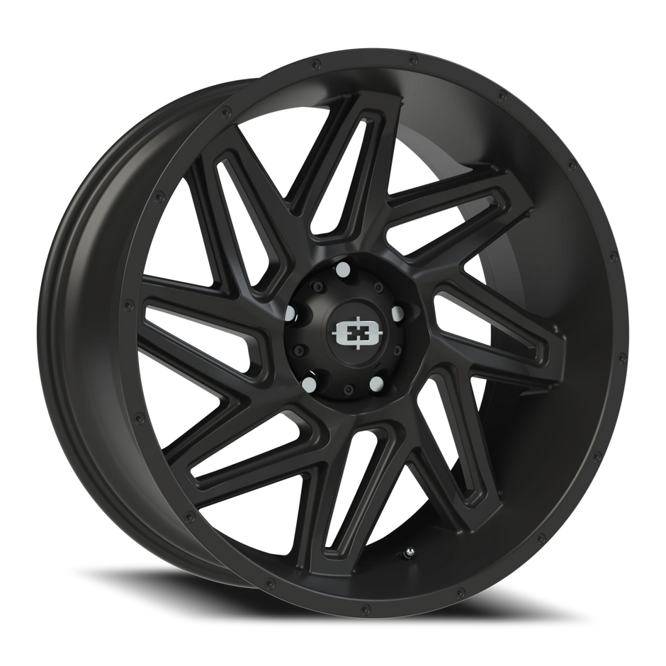 Vision Spyder 20x9 5x127 10mm Satin Black : 361-2973SB10