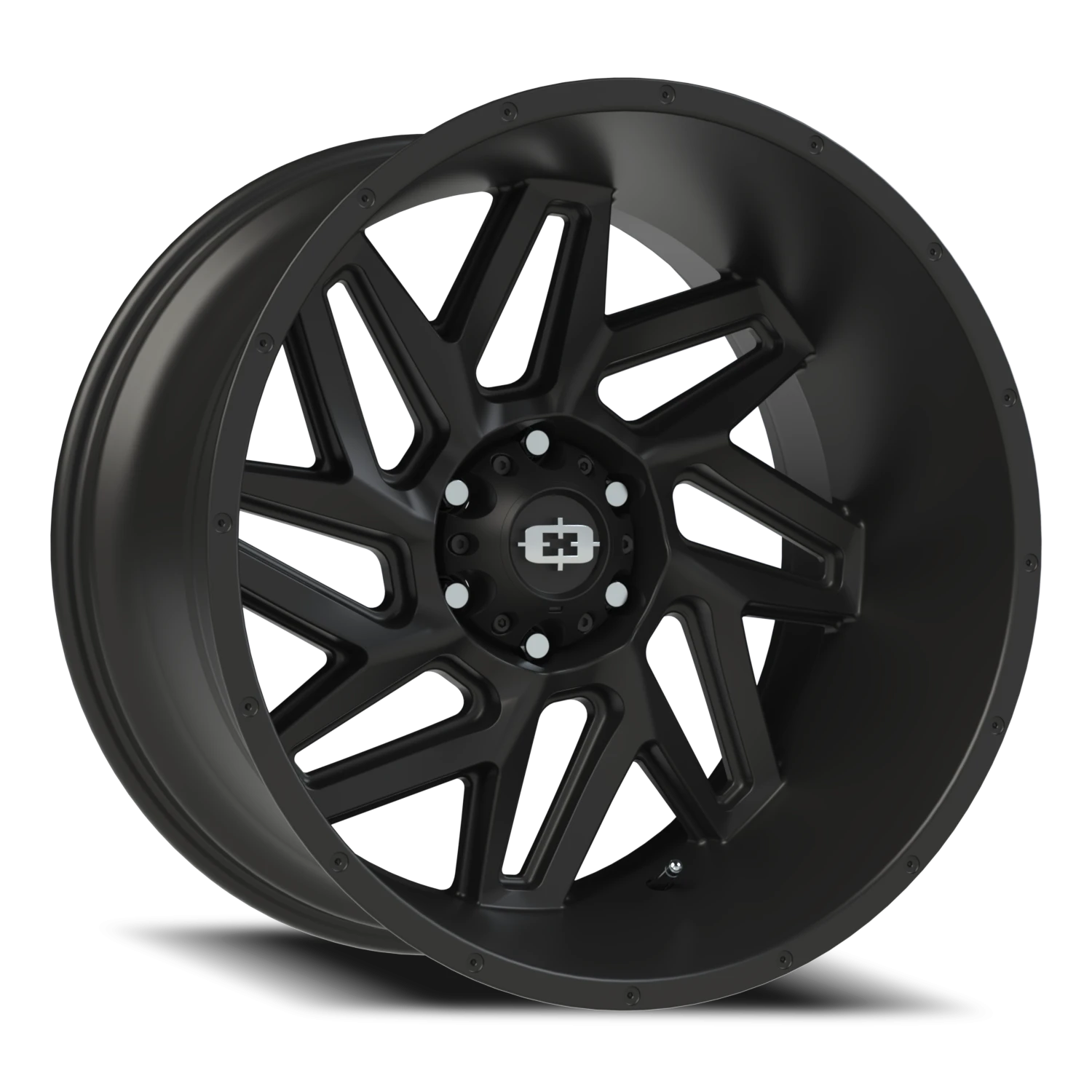 Vision Spyder 22x14 6x139.7 -76mm Satin Black : 361-22483SB-76