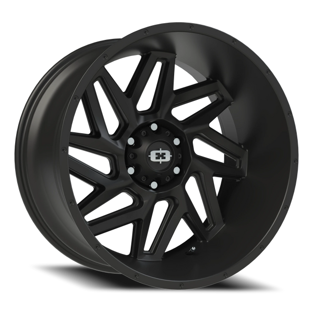 Vision Spyder 20x10 6x135 -25mm Satin Black : 361-20036SB-25