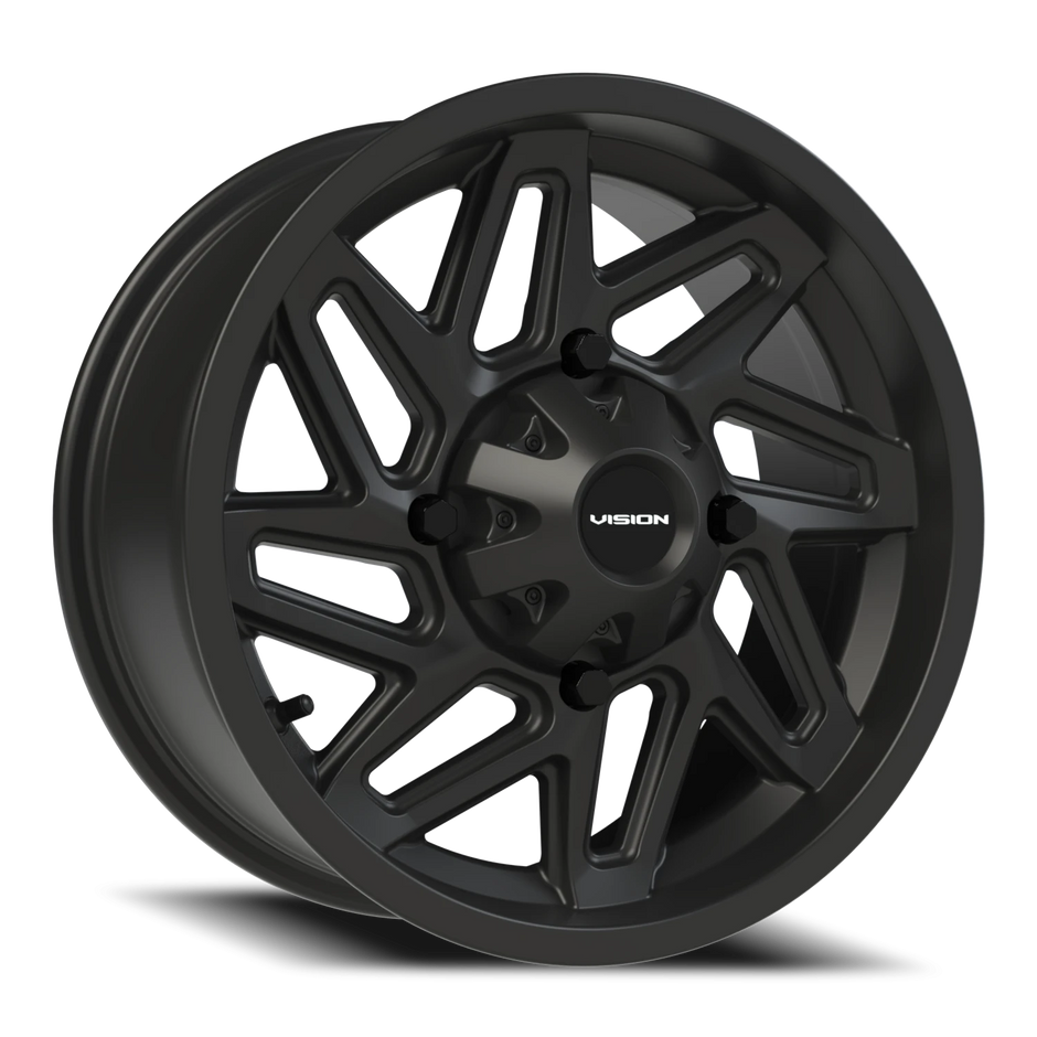 Vision Spyder 15x7 4x156 38.1mm Matte Black : 361-157156MB5.5