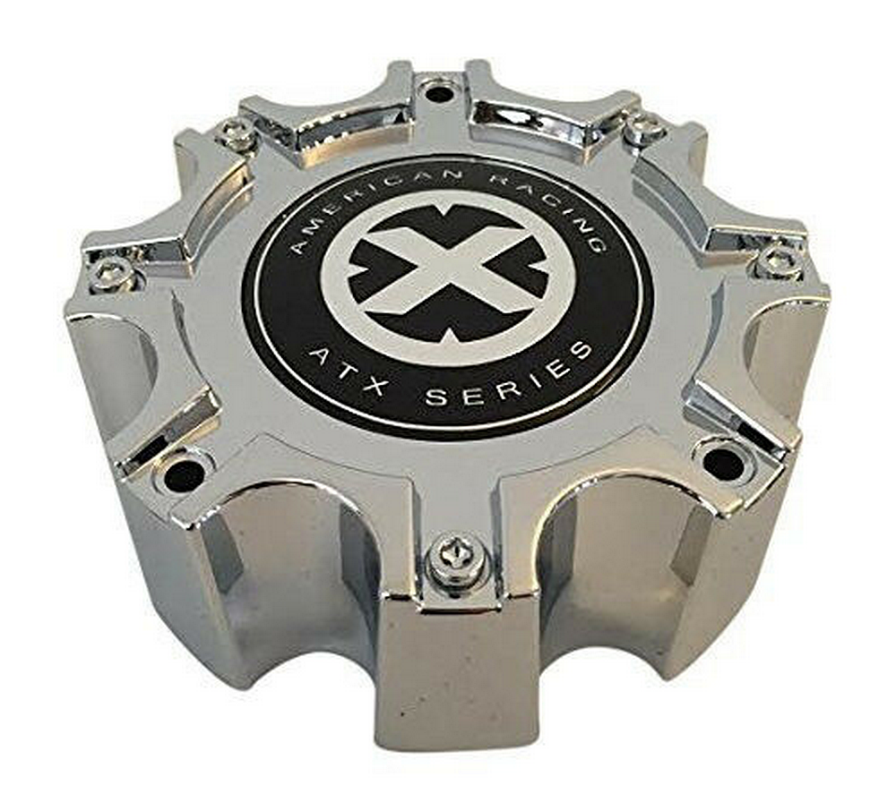 ATX CAP STYLE A CHROME 8 LUG - 377B1708H