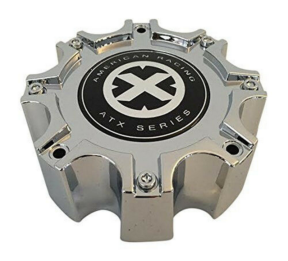 ATX CAP STYLE A CHROME 8 LUG - 377B1708H