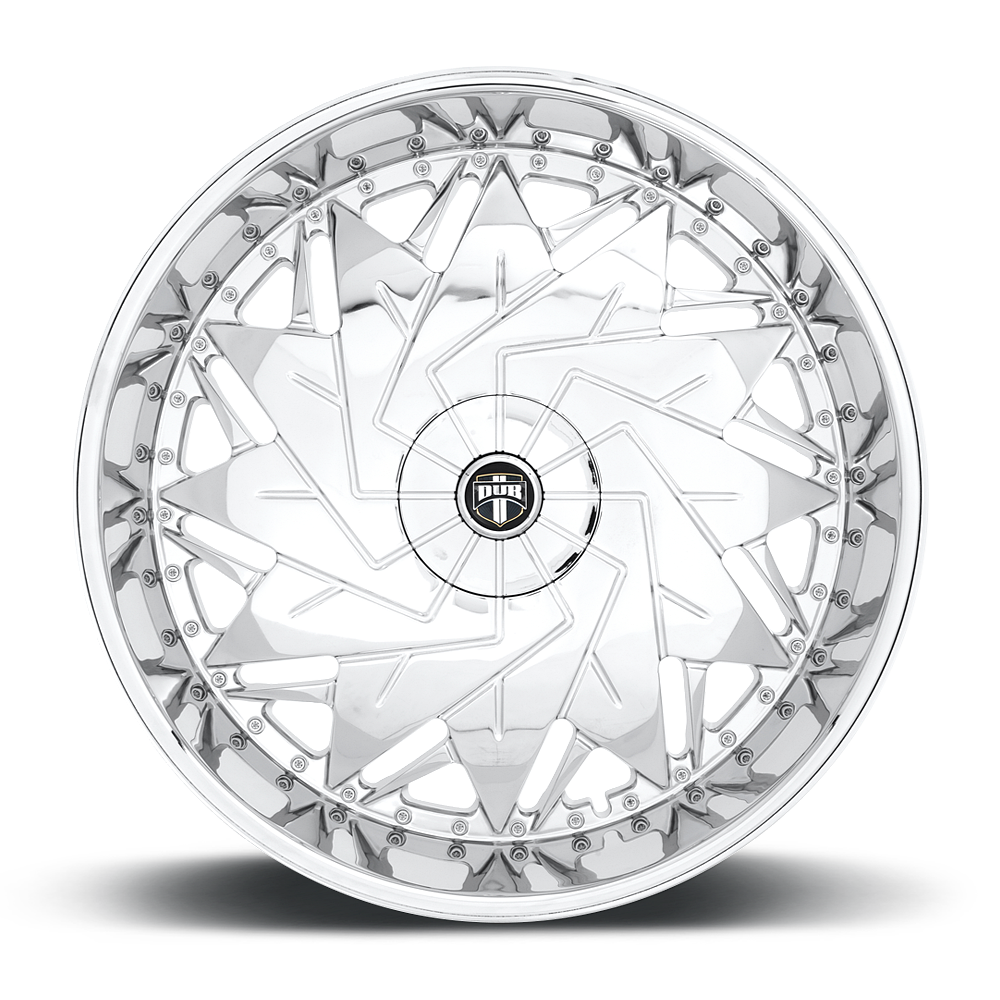 DUB DAZR CAP-CHROME - 38330-15