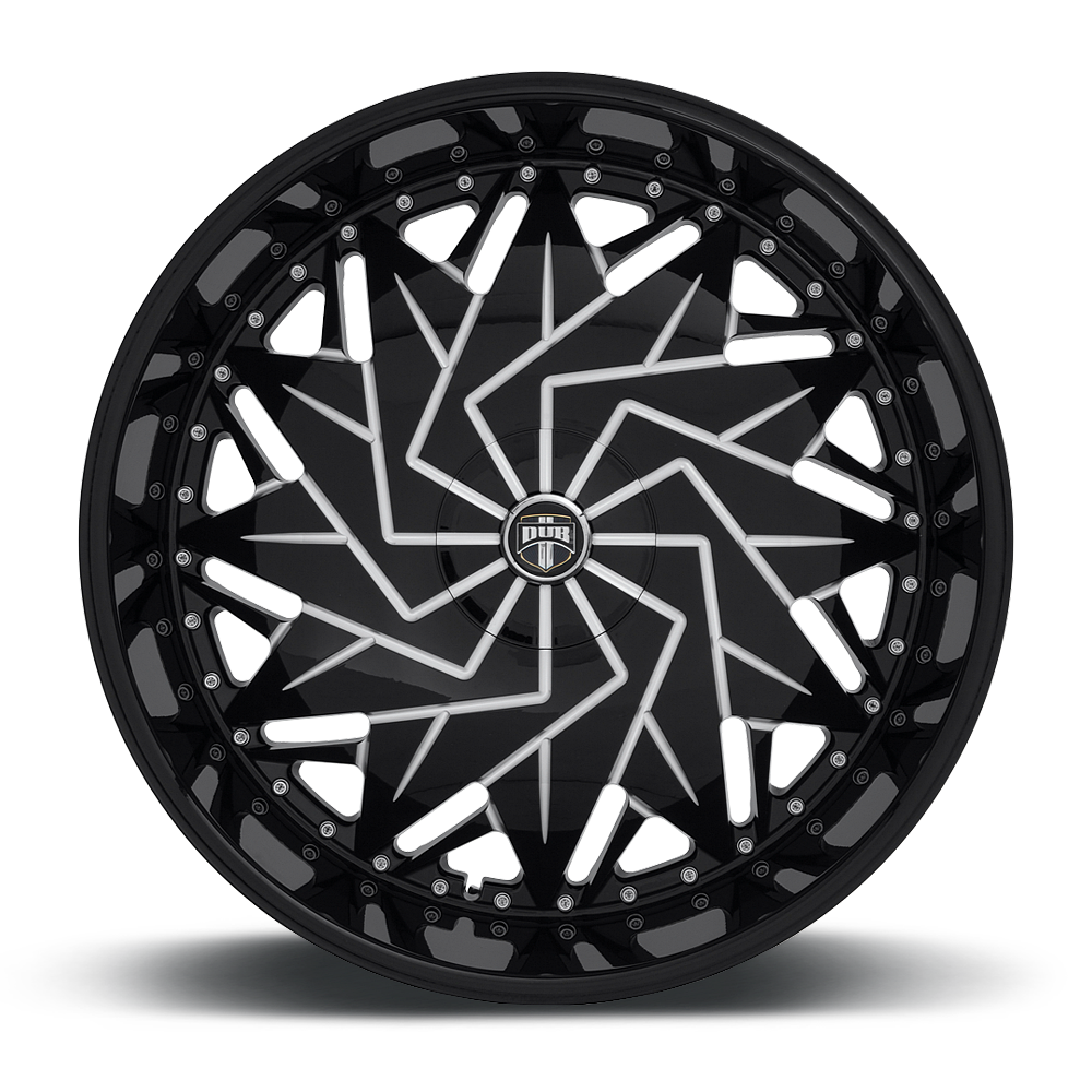 DUB DAZR CAP-GLOSS BLK MIL - 38330-15NBL