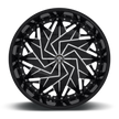 DUB DAZR CAP-GLOSS BLK MIL - 38330-15NBL