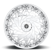 DUB DAZR CAP-CHROME - 38330-15