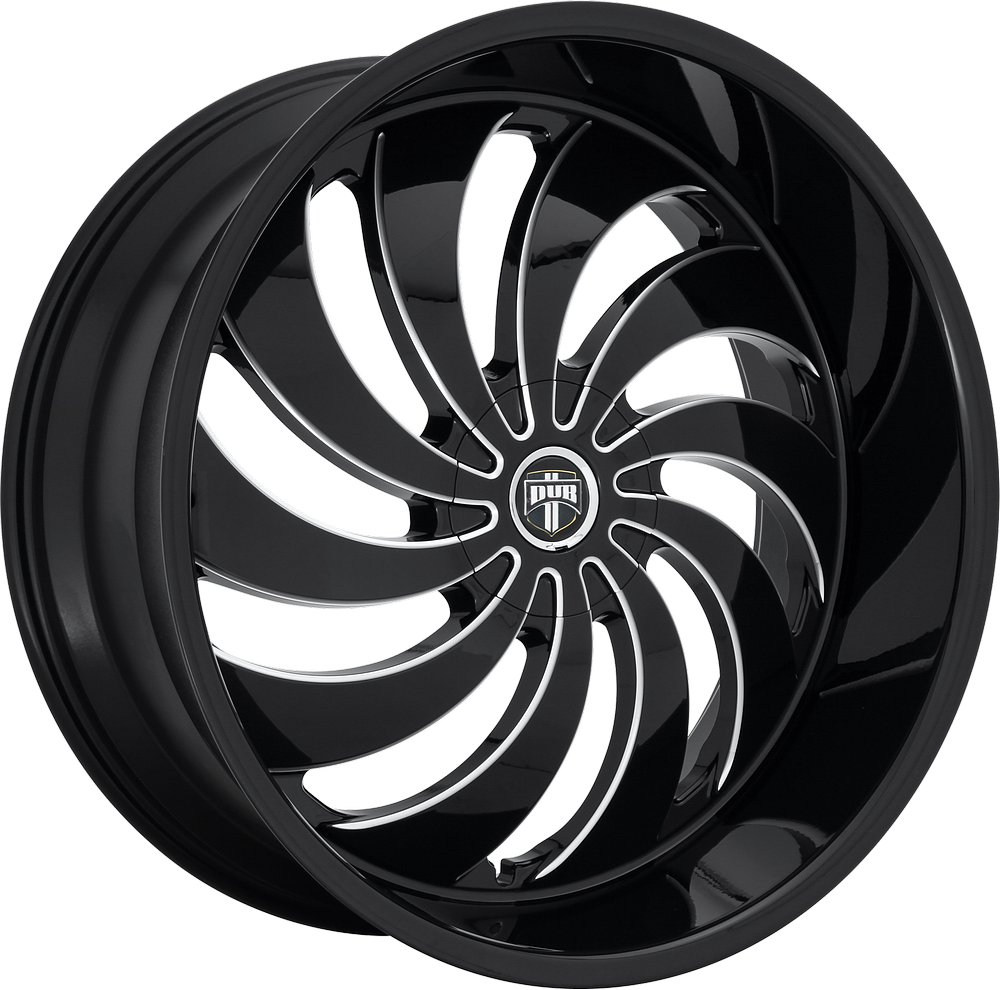 DUB COJONES CAP-GLOSS BLK MIL - 38360-15NBL