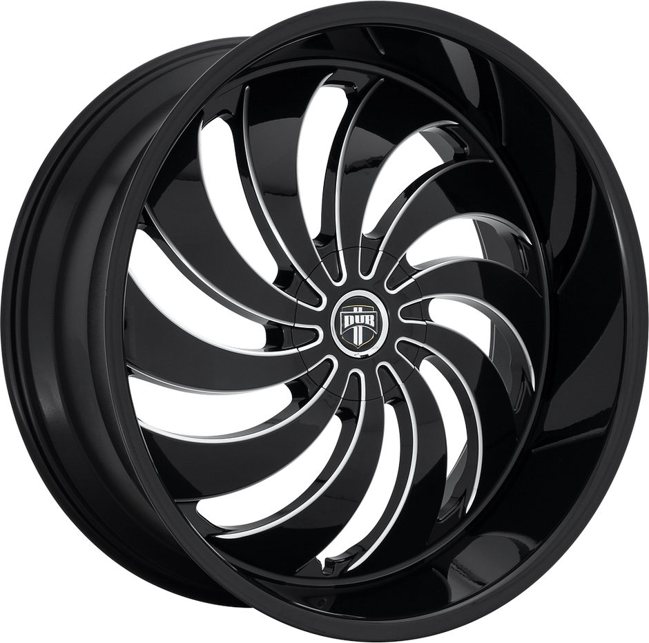 DUB COJONES CAP-GLOSS BLK MIL - 38360-15NBL