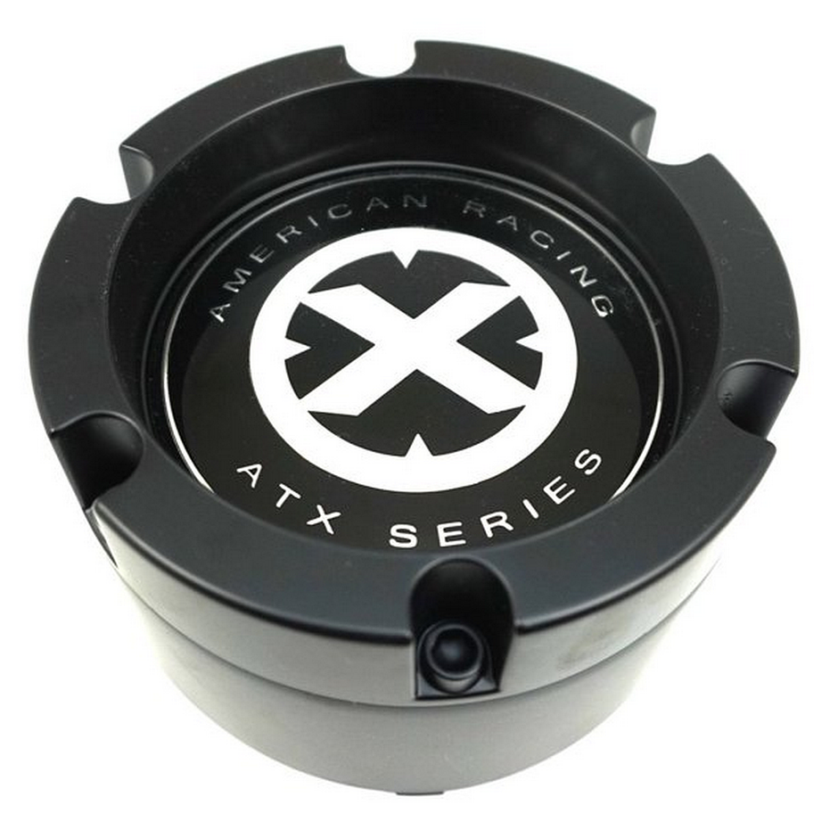 ATX CAP STYLE B BLACK 8 LUG - 391K132YB003