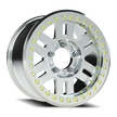 Vision Manx Beadlock 17x9.5 5x127 -44mm Machined (Offroad Use Only/ No Clear Coat/ 60d lug taper) : 398BLZ7973UMFMR-44