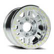 Vision Manx Beadlock 17x8.5 6x139.7 0mm Machined (Offroad Use Only/ No Clear Coat/ 60d lug taper) : 398BLZ7883UMFMR0