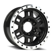 Vision Manx Beadlock 17x8.5 6x139.7 -15mm Gloss Black (Offroad Use Only/ No Clear Coat/ 60d lug taper) : 398BLZ7883BMR-15