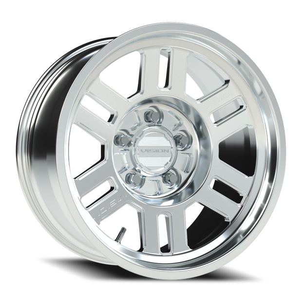 Vision Manx Forged 18x9 5x139.7 -12mm Machined : 398FNBL8927MMR-12