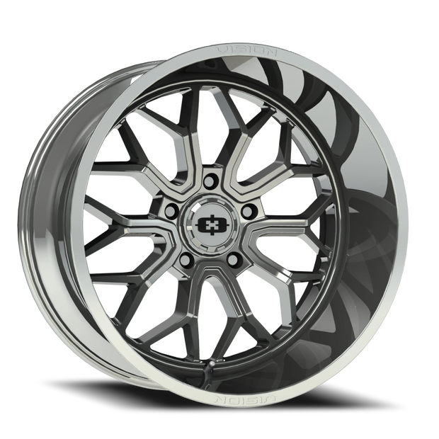 Vision Riot 20x9 5x139.7 12mm Chrome : 402-2985C12