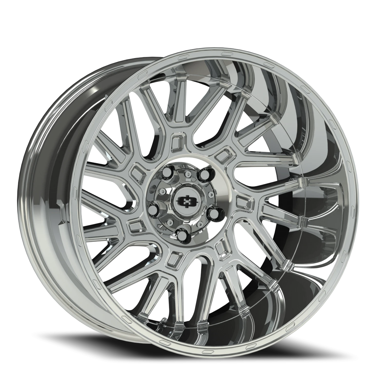 Vision Brawl 20x9 5x127 10mm Chrome : 404-2973C10