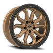 Vision Korupt 16x8 5x139.7 0mm Satin Bronze : 405-6885BZSBL0