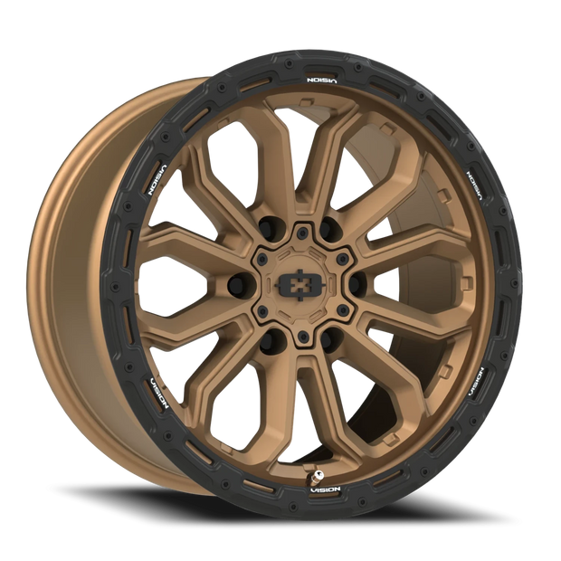 Vision Korupt 20x10 6x135 -25mm Satin Bronze : 405-20036BZSBL-25