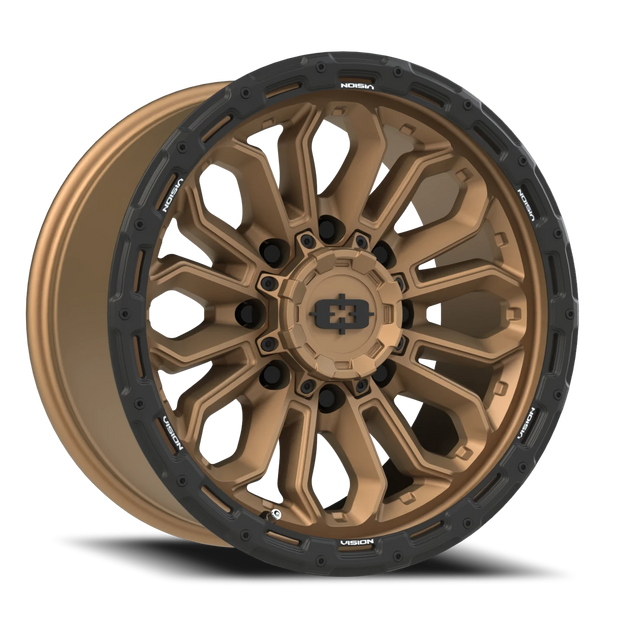 Vision Korupt 16x8 8x165.1 0mm Satin Bronze : 405-6881BZSBL0