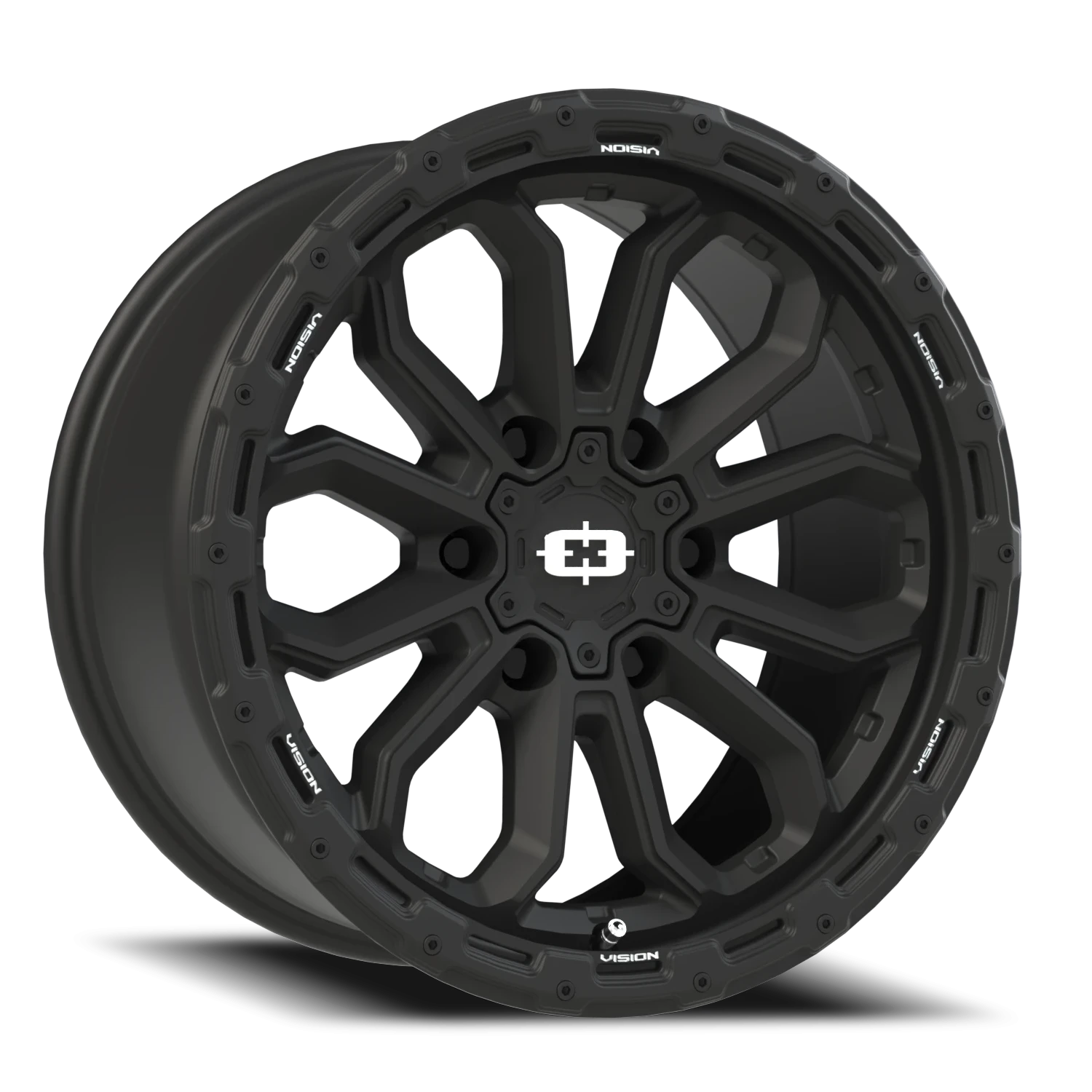 Vision Korupt 17x9 6x135 12mm Satin Black : 405-7936SB12