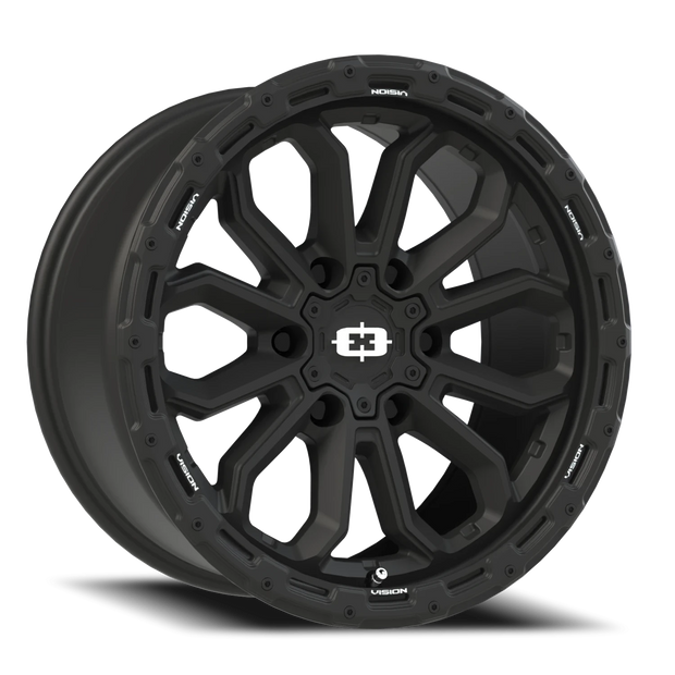 Vision Korupt 20x9 6x139.7 12mm Satin Black : 405-2983SB12