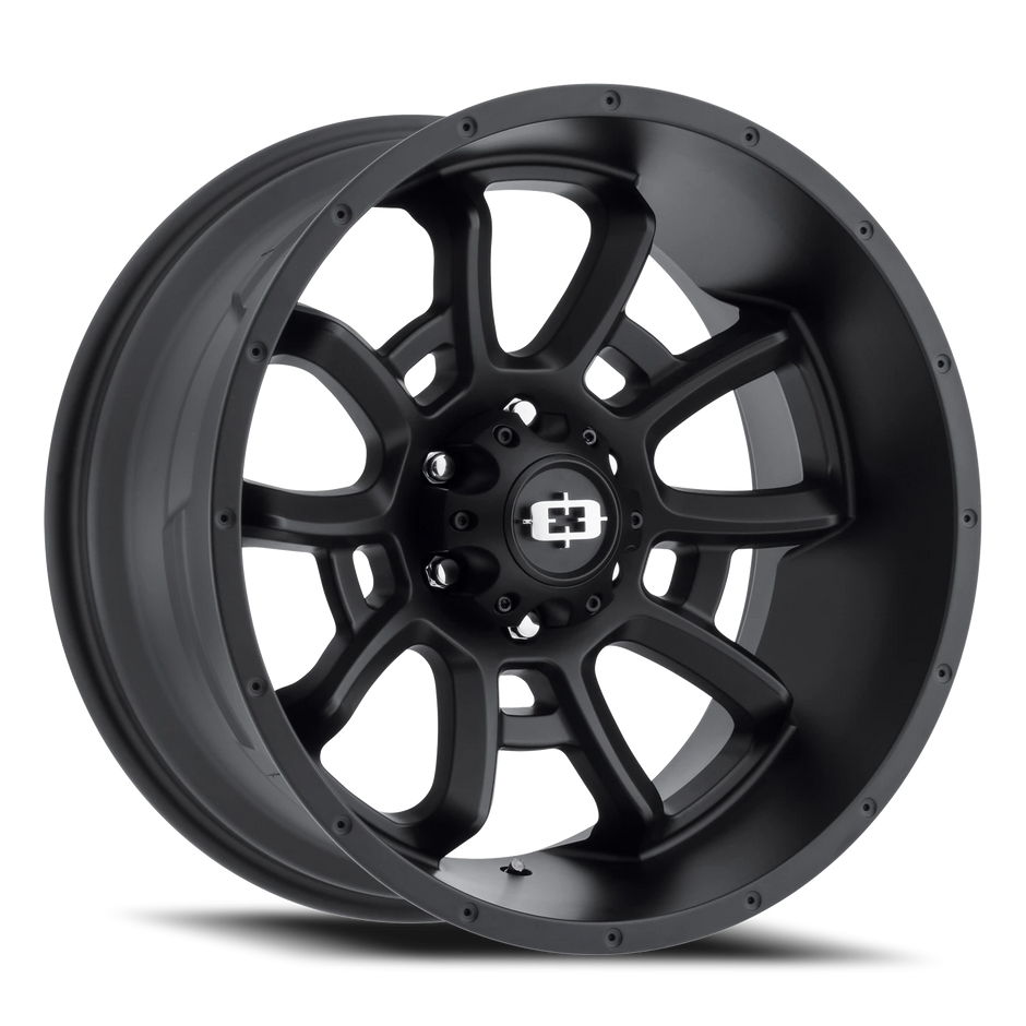Vision Bomb 20x9 5x127 10mm Satin Black : 415-2973SB10