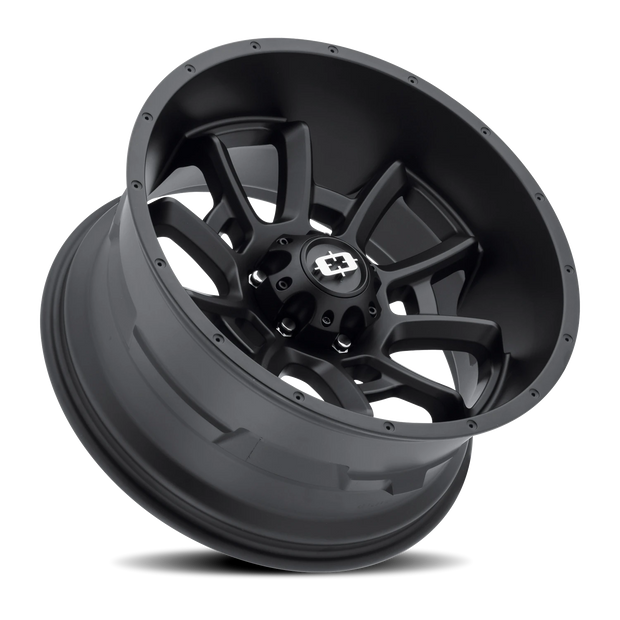 Vision Bomb 20x9 6x139.7 12mm Satin Black : 415-2983SB12