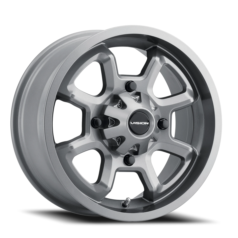 Vision Bomb 12x7 4x156 2.5mm Gunmetal : 415-127156GM4