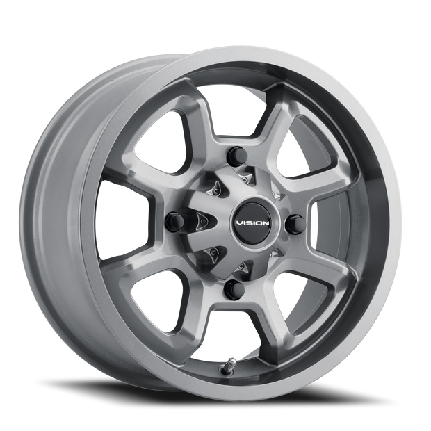 Vision Bomb 12x7 4x110 2.5mm Gunmetal : 415-127110GM4