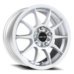 Vision Bane 16x7 4x100/4x108 42mm Hyper Silver : 425-6701HS42