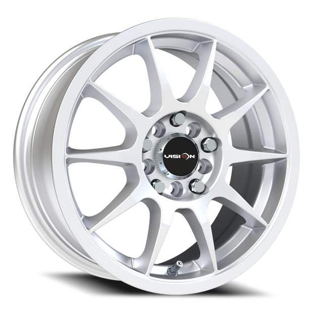 Vision Bane 17x7 5x110/5x115 38mm Hyper Silver : 425-7768HS38