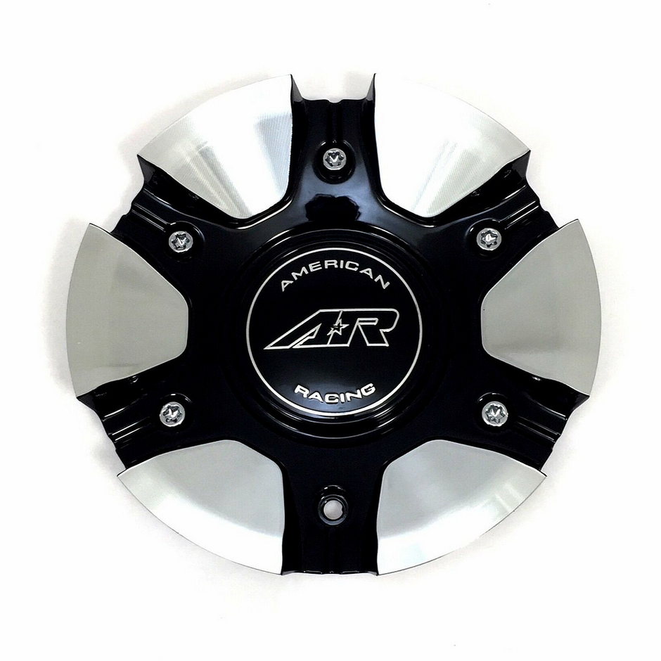 AR 894 GLOSS BLACK MACHINED METAL CAP - 449L185BAL