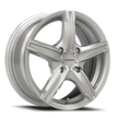 Vision Boost 15x6.5 4x114.3 38mm Silver : 469-5648S38