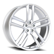Vision Clutch 18x8.5 5x114.3 12mm Hyper Silver : 475V8865HS12