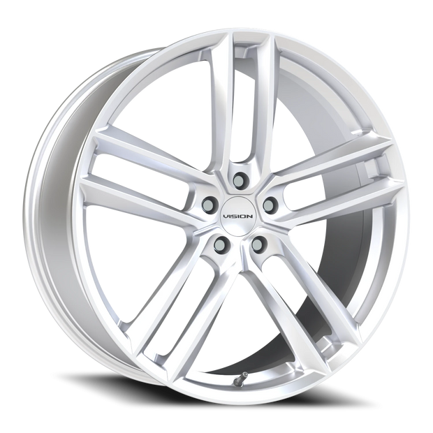 Vision Clutch 20x9 5x114.3 38mm Hyper Silver : 475V2965HS38