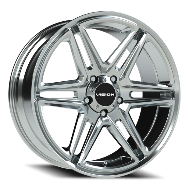 Vision Wedge 20x9 5x115 15mm Chrome : 476-2990C15