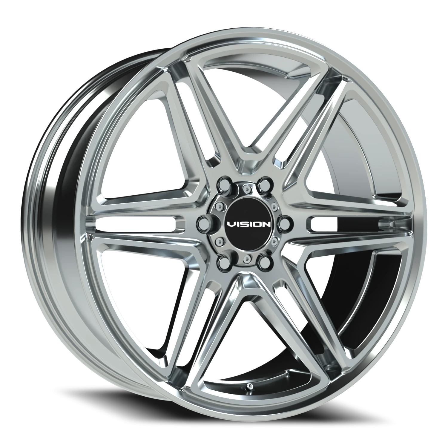 Vision Wedge 20x9 6x120 30mm Chrome : 476-2962C30