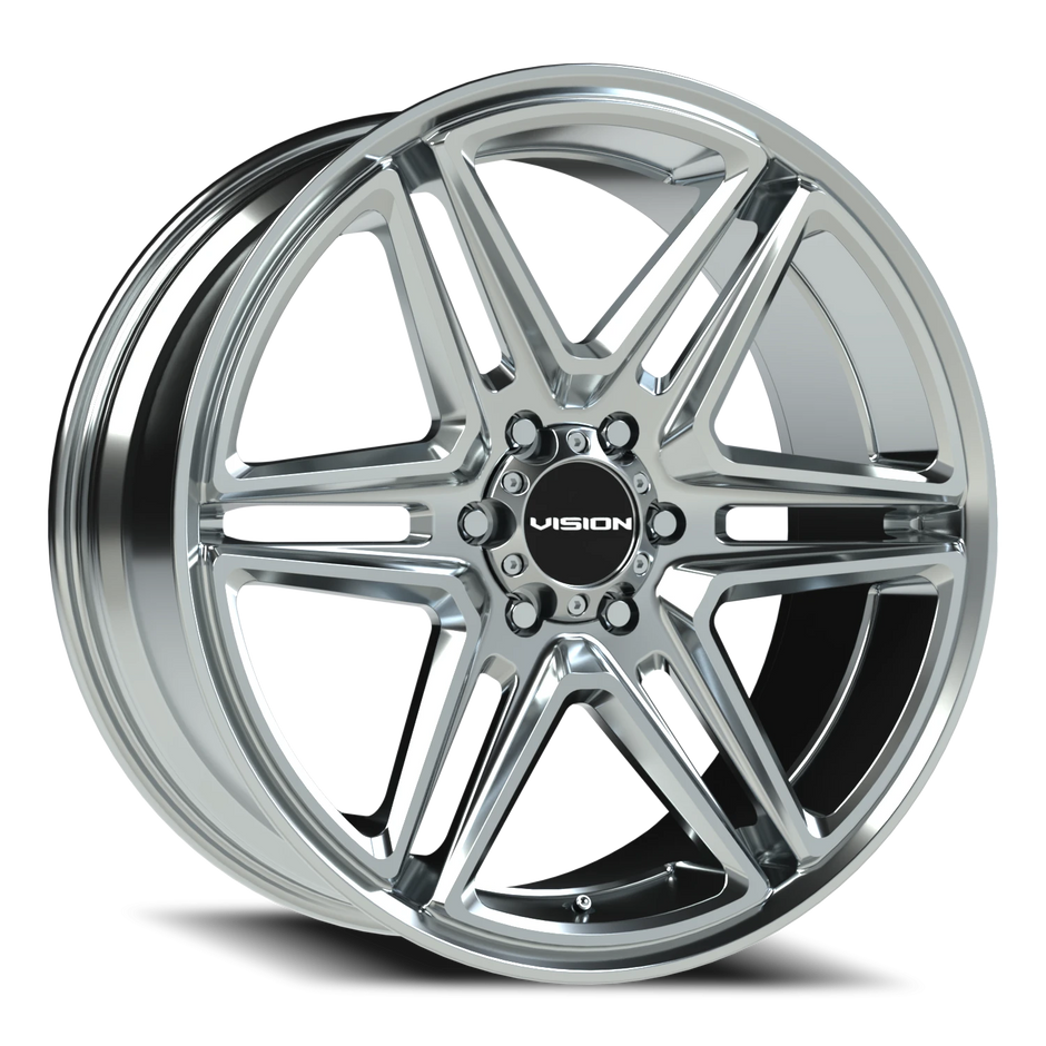 Vision Wedge 20x9 6x120 30mm Chrome : 476-2962C30