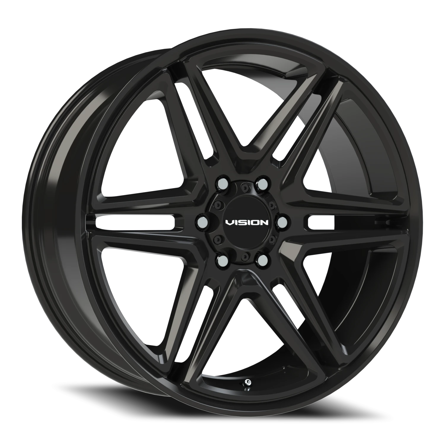 Vision Wedge 20x9 6x132 30mm Gloss Black : 476-2924GB30