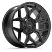 4PLAY Gen3 4P06 20x9 6x5.5 & 6x135mm 0et in Satin Black - 4P06-20090-6D55-0B1