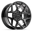 4PLAY Gen3 4P06 20x9 6x135mm & 6x139.7 +0et in Brushed Black  - 4P06-20090-6D55-0BBT