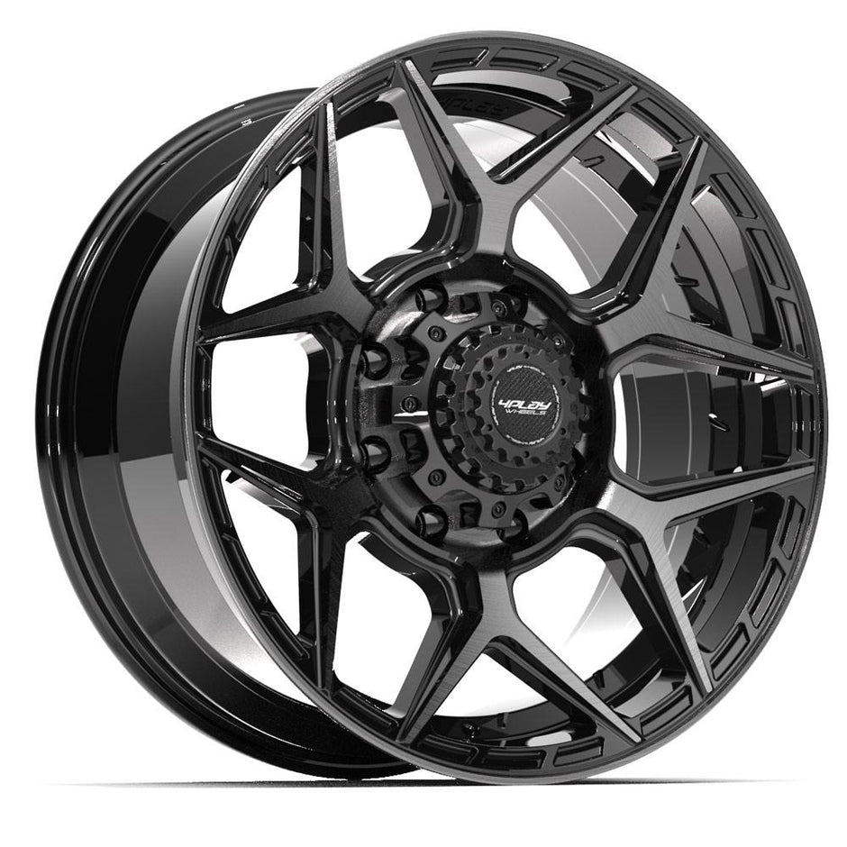 4PLAY Gen3 4P06 20x9 8x180mm +0et in Brushed Black  - 4P06-20090-8180-0BBT