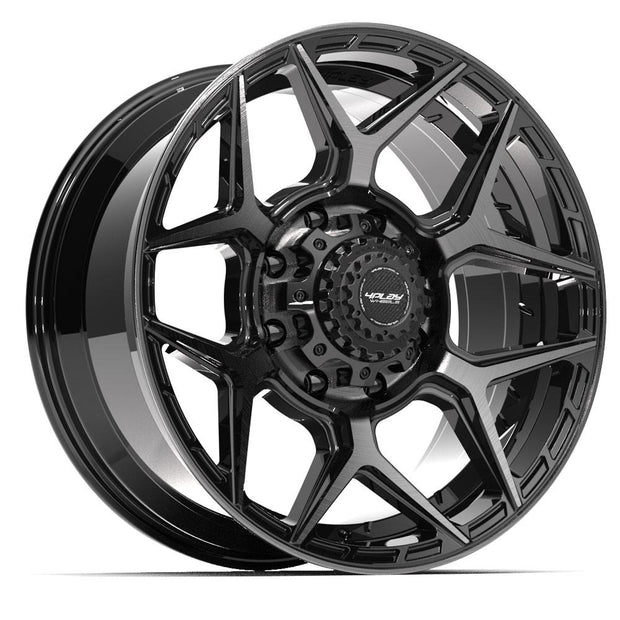4PLAY Gen3 4P06 20x9 8x180mm +0et in Brushed Black  - 4P06-20090-8180-0BBT